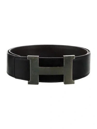 Pre-owned Hermes Reversible Vintage Constance Belt Kit In Multi