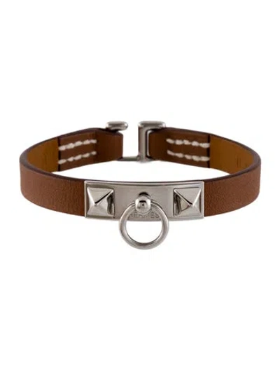 Pre-owned Hermes Rivale Mini Bracelet In Multi