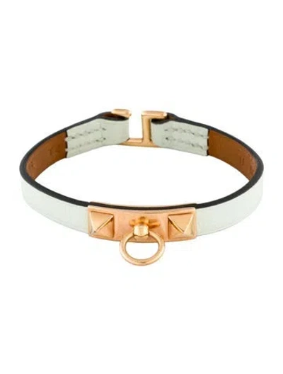 Pre-owned Hermes Rivale Mini Bracelet In Multi
