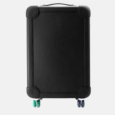Pre-owned Hermes Rms Rolling Mobility Suitcase Black Taurillon Clemence Bag