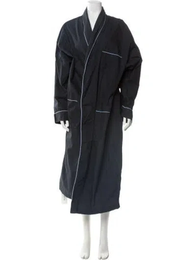 Pre-owned Hermes Robe In Blue