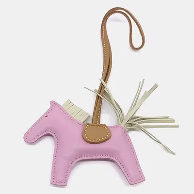 Pre-owned Hermes Rodeo Bag Charm Small In Multi
