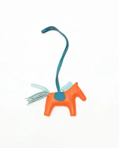 Pre-owned Hermes Hermès Rodeo Charm Pm In Multi