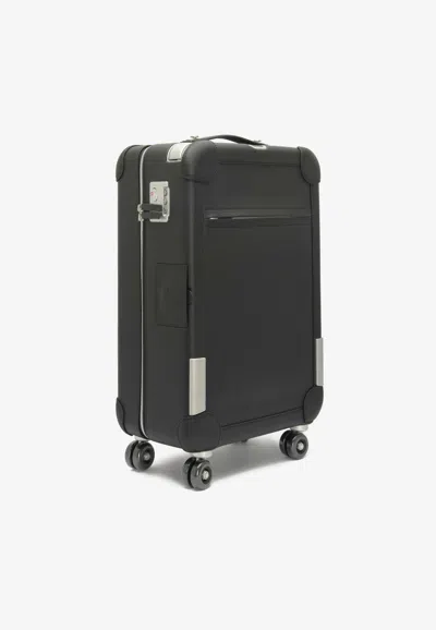 Hermes Rolling Mobility Suitcase Cabine 55 In Black Regate