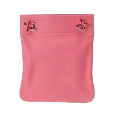 Pre-owned Hermes Rose Azalee Shoulder Bag ()