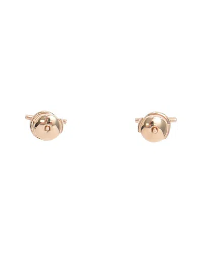 Hermes Hermès Rose Gold Echappee Small Earring (authentic Pre-loved)