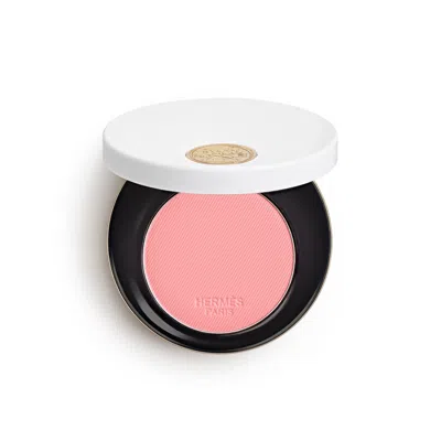 Hermes Rose  Silky Blush Powder In 28 Rose Plume