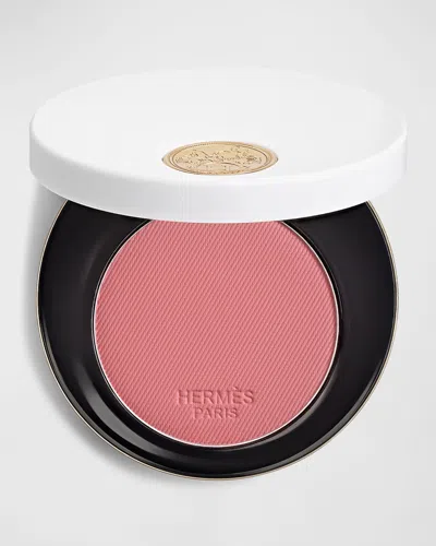 Hermes Rose  Silky Blush Powder In 54 Rose Nuit