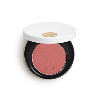 Hermes Rose  Silky Blush Powder In 61 Rose Feu