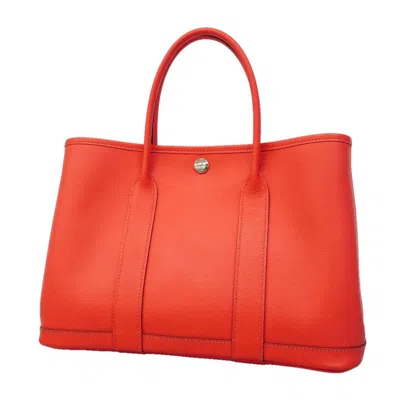 Pre-owned Hermes Rose Jaipur Epsom Leather Tote Bag ()