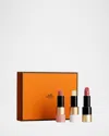 Hermes Pre-composed Beauty Set In Transparent