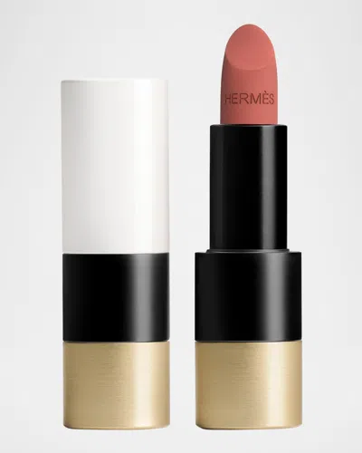 Hermes Rouge  Matte Lipstick Refill In 23 Beige Doblis