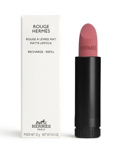 Hermes Rouge  Matte Lipstick Refill In 48 Rose Boisé