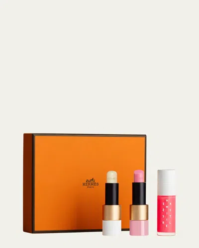 Hermes Rouge , Rose , And Istible Limited Edition Gift Set