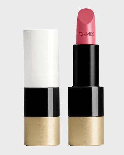 Hermes Rouge  Satin Lipstick In 19 Rose Bruyere