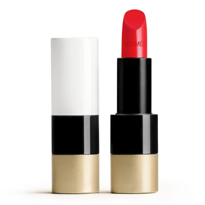 Hermes Rouge  Satin Lipstick In 64 Rouge Casaque