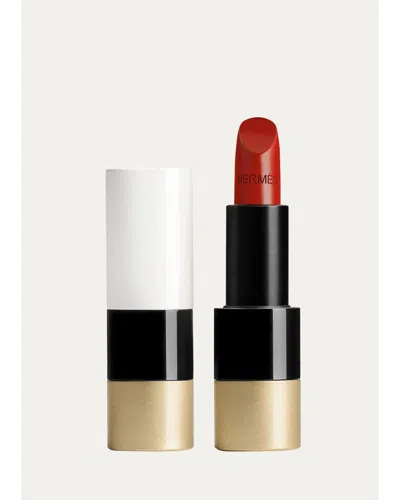 Hermes Rouge  Satin Lipstick In Red