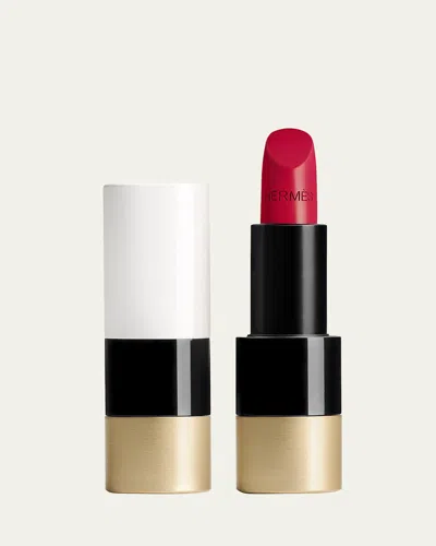 Hermes Rouge  Satin Lipstick In 82 Rouge Vigne