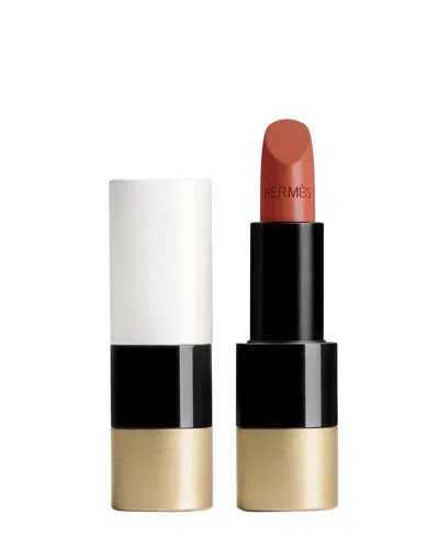 Hermes Rouge  Satin Lipstick In 86 Beige Sienne