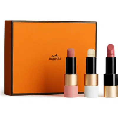 Hermes Rouge Hermès Trio Lip Gift Set In Multi