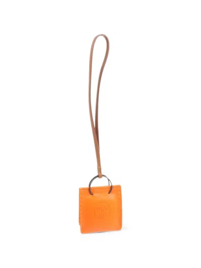 Pre-owned Hermes Sac Orange Bag Charm