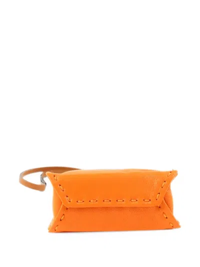 Pre-owned Hermes Sac Orange Bag Charm