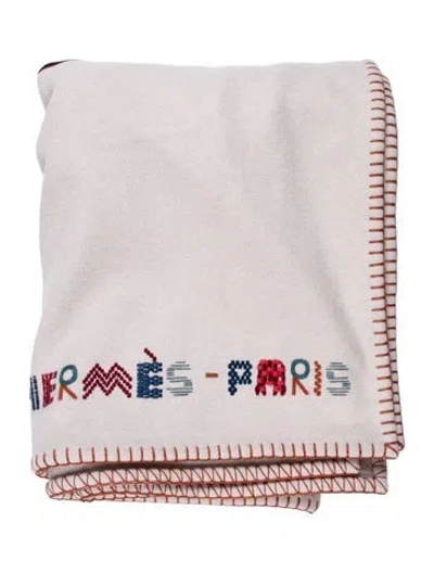 Pre-owned Hermes Selle Craft Blanket
