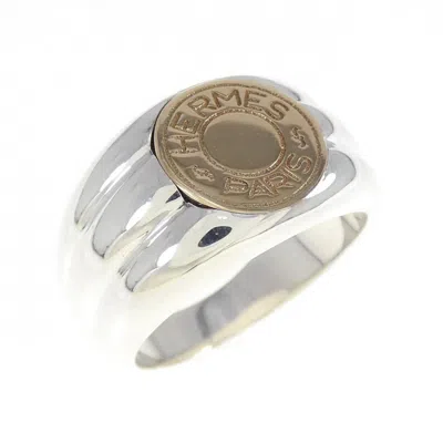 Pre-owned Hermes Sellier Band Ring ()