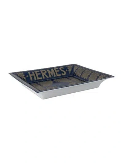 Pre-owned Hermes Sellier Change Tray In Multi