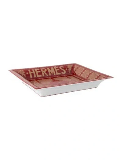 Pre-owned Hermes Sellier Change Tray In Multi