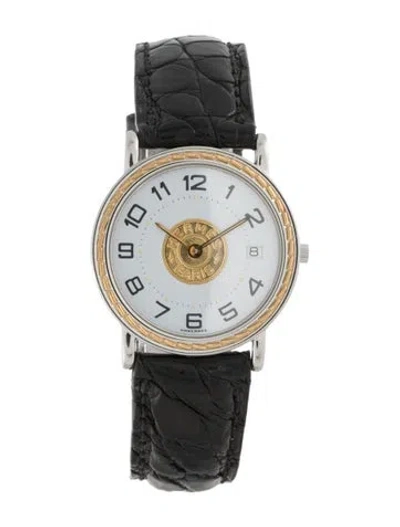 Pre-owned Hermes Sellier Watch In Multi