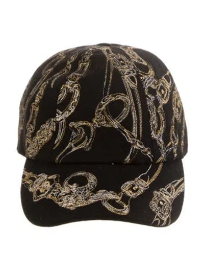 Pre-owned Hermes Serena Brides De Gala Cap W/ Tags In Multi