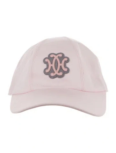 Pre-owned Hermes Serena Cap In Pink