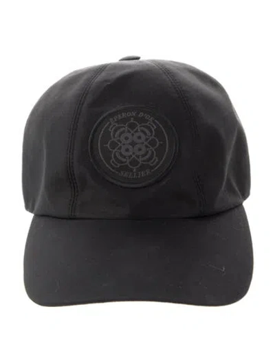 Pre-owned Hermes Serena Eperon D'or Baseball Cap In Black