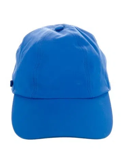 Pre-owned Hermes Serena Jersey Cap In Blue
