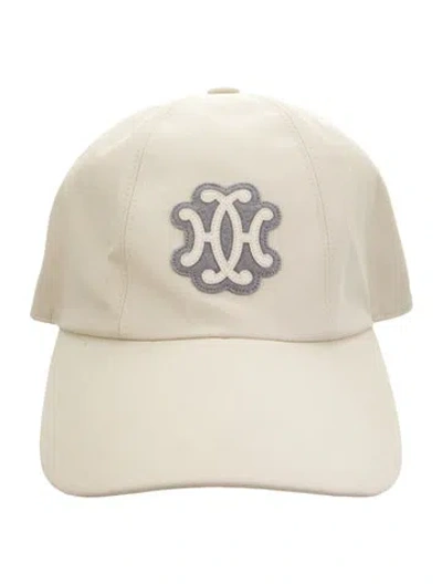 Pre-owned Hermes Serena Lift Baseball Cap In Neutrals