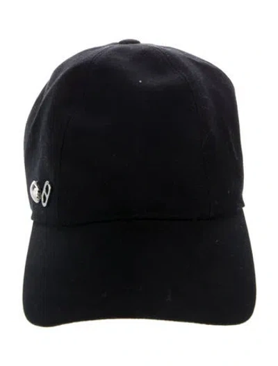 Pre-owned Hermes Serena Seashell Cap In Black