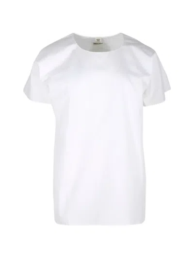 Pre-owned Hermes Short-sleeve Round-neck T-shirt In White