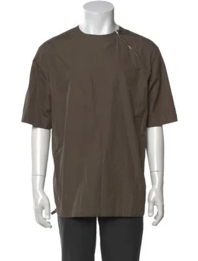 Pre-owned Hermes Short Sleeve Shirt In Green