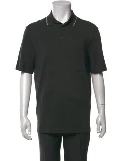 Pre-owned Hermes Short Sleeve Shirt W/ Tags In Black
