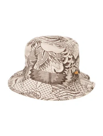 Pre-owned Hermes Silk Hat In Brown
