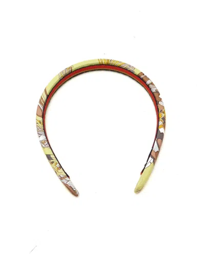Hermes Hermès Silk Headband In Multi