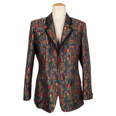 Pre-owned Hermes Hermès Silk Jacket In Black
