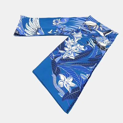 Pre-owned Hermes Hermès Silk Multicolor Maxi Twilly
