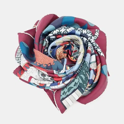 Pre-owned Hermes Silk Multicolor Scarf