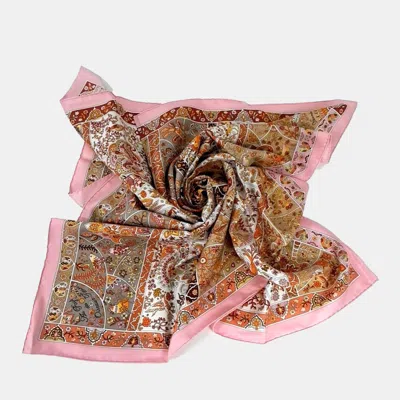 Pre-owned Hermes Silk Multicolor Scarf