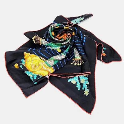 Pre-owned Hermes Silk Multicolor Scarf