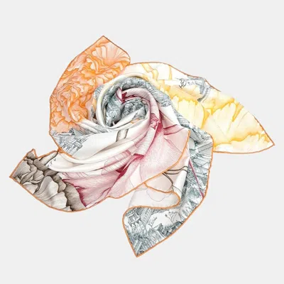 Pre-owned Hermes Hermès Silk Multicolor Scarf