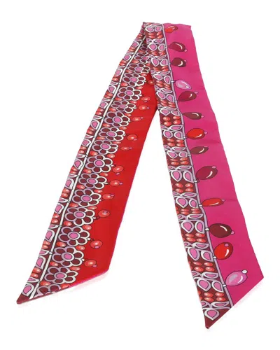 Pre-owned Hermes Hermès Silk Parures Des Maharajas Twilly (authentic Pre-loved)