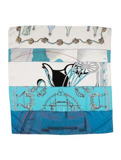 Pre-owned Hermes Silk Scarf